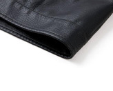 کاپشن چرم کلاسیک کد 6663