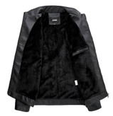 کاپشن چرم کلاسیک کد 6663